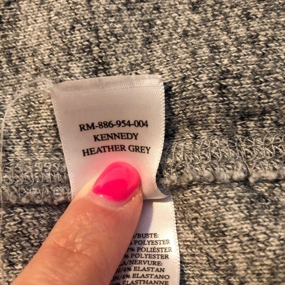 Rails Kennedy Heather Grey Crewneck Sweatshirt - Picture 6 of 7